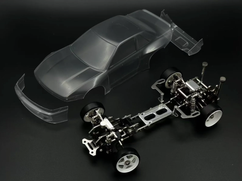 Rhino Racing RTS 26' 1/24 RWD Drift Car kit pre-assembled Bundle